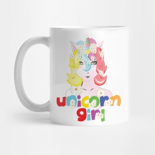 unicorn girl 1 Mug